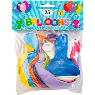 Balloner blandede farver 12" - 25 stk.