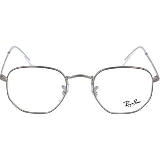Ray-Ban RX6448 2502 48 Briller Mænd Grå - Shiny Gunmetal - 48mm
