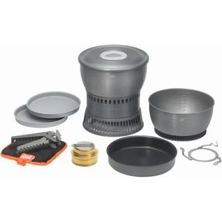 Esbit - Cookset with Alcohol Burner · with Heat Exchanger · 2350 ml & 1800 ml