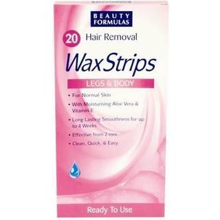 Hårfjerning Voksstrimler Beauty Formulas Cold Wax 20 stk.