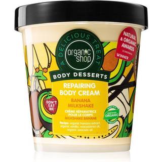 Organic Shop Body Desserts Banana Milkshake Genoprettende kropscreme 450 ml - 450 ml