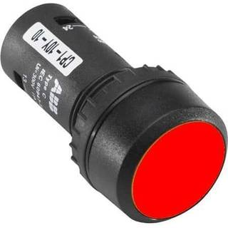 ABB Trykknap rød 1no+1nc cp110r-11