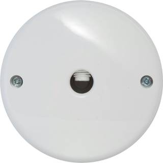 Udløbsroset 5 polet t-model ø80 hvid