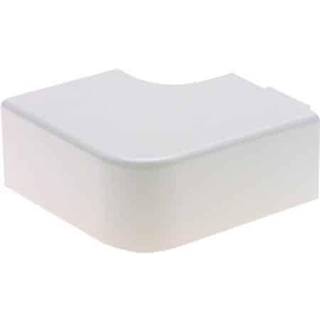 Vinkel flad 25x25mm, Hvid