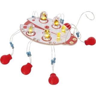 Mariehøne m. stearinlyseffekt (loddekit)