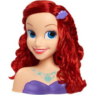 Disney Princess Ariel Styling Head Red Hair 10 Piece Foregiver leg S?t den lille havfrue officielt licenserede b?rneleget?j i alderen 3 op med ba