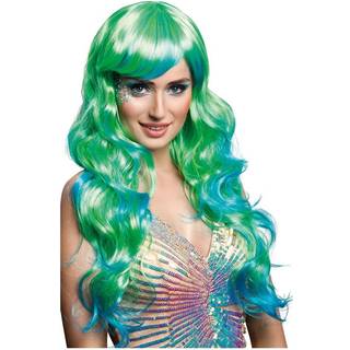 Havfrue paryk Aqua
