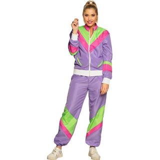 Campinghabit 80er lilla, XL