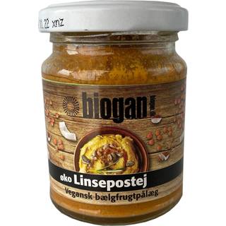 Biogan Linsepostej Ø (115 g)