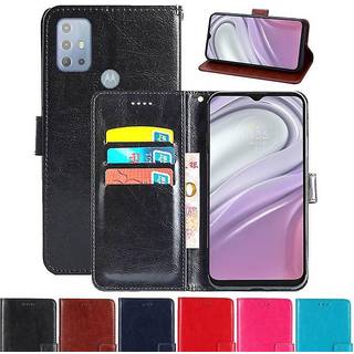 Wallet Cover 3-kort Motorola Moto G20  - Lyseblå