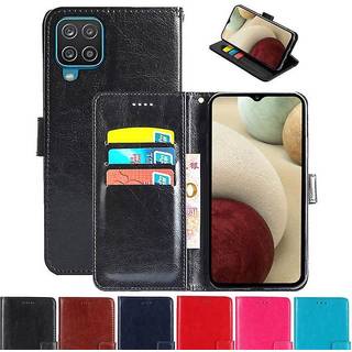Wallet Cover 3-kort Samsung Galaxy A12  - Lyseblå