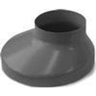 Plastmo speciel brøndkrave, PVC, grafit, Ø110 mm - Ø75 mm