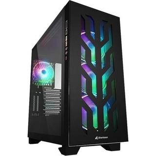 Sharkoon Elite Shark CA300T - Kabinet - Tower - Sort