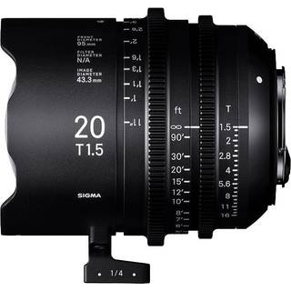 Sigma CINE 20mm T1.5 FF Canon EF