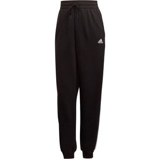 Essentials Studio Lounge 3-Stripes bukser - Black / White - XS