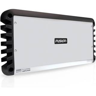 Marine forstærker Fusion Signature SG-DA82000, 12 V, 2000 W, sort/grå, med 8 kanaler