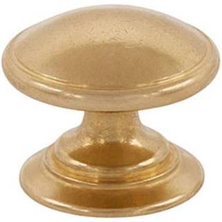 Beslag design knop 24466 ubeh. messing