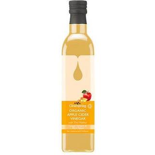 Clearspring Æblecidereddike Økologisk M.ingefær, Gurkemeje, Peber & Eddikemor - 500 ml