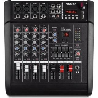 AM5A 5-kanals mixer med forstærker DSP/BT/SD/USB/MP3 TILBUD NU