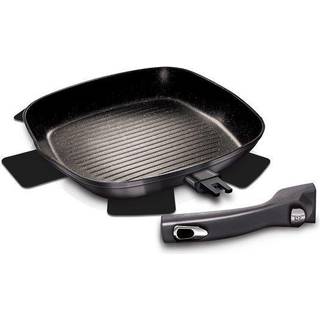 Berlinger Haus - Grillpande ø28 cm - Aftageligt håndtag - El / Gas / Induktion - Carbon Pro Edition