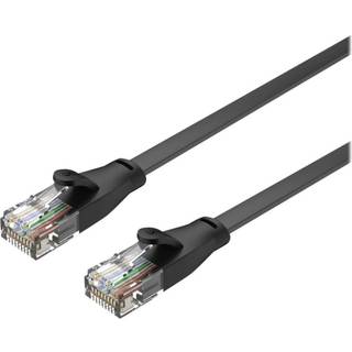 UNITEK C1814GBK netværkskabel Sort 15 m Cat6 U/UTP (UTP)