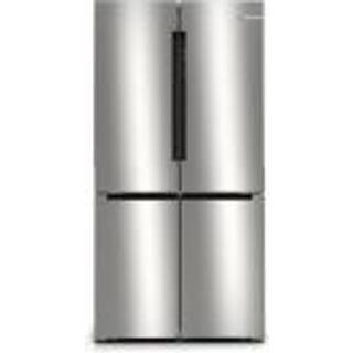 Bosch Serie 4 Fritstående køl/frys 183 x 90.5 cm Fingeraftryk afvisende børstet stål KFN96APEA