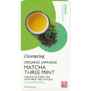 Clearspring Organic Japanese Sencha Blend Mint Green Tea Ø - 20 breve