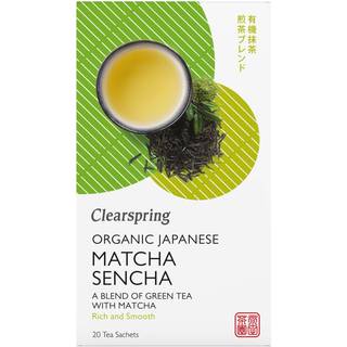Clearspring Sencha/Matcha Grøn Te (20 breve)