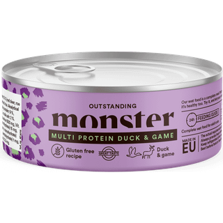 Monster Cat Adult Multi Protein Duck & Game - 100 g