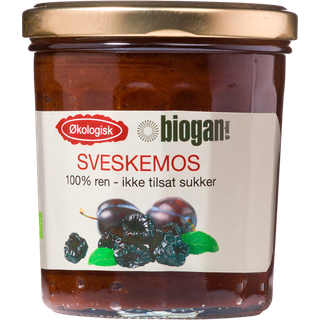 Biogan Sveskemos u. Tilsat Sukker Ø (225 g)