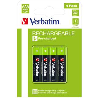 Verbatim Premium battery - 4 x AAA / HR03 - NiMH