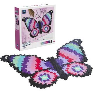 Plus-Plus - Puzzle By Number, Sommerfugl 800 stk