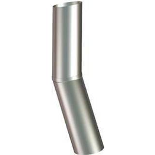 Lindab skrå skydestk m/brøndk. Ø75 stålmetallic BUTKDS BUTKDS75045