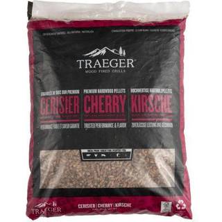 TRAEGER Kirsebær Træpiller 9 kg - FSC - PEL347 ✓ På lager - klar til levering og afhentning