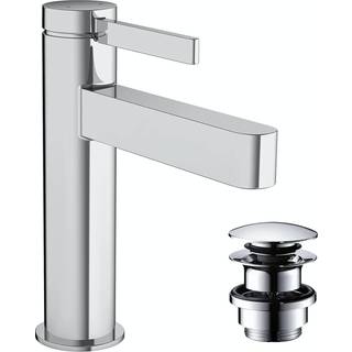 hansgrohe Finoris 1-grebs håndvaskarmatur 110 med push-open bundventil krom