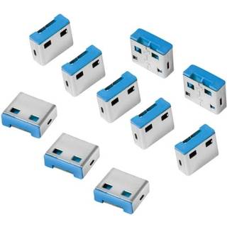 LogiLink USB-A port blocker (10x locks)