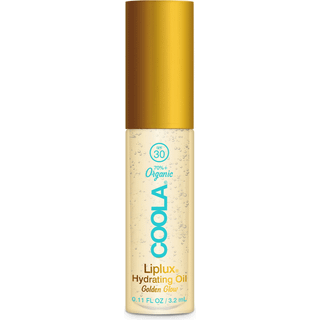 Coola Organic Laplux Lip Oil and Lip Gloss Suncreme med SPF 30 hudl?ge testet l?bebalsam til daglig beskyttelse Veganer og glutenfri 0,11 fl oz (