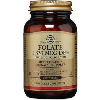 Solgar - Folate 1333 mcg DFE (800 mcg Folinsyre) 250 tabletter