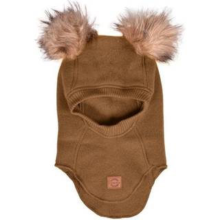 Mikk-Line - Uld Fleece Elefanthue - Rubber - 62/68