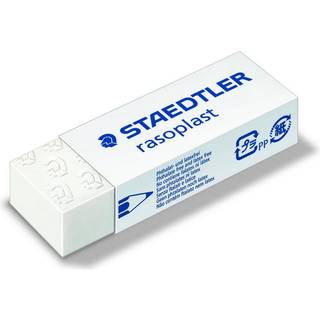 Viskelæder Rasoplast 65x23x13mm, Staedtler 526 B20,20stk