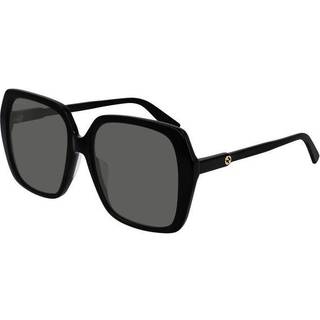 Gucci Kvinde GG0533SA 001 Solbriller Plast Sort Firkantet Normal