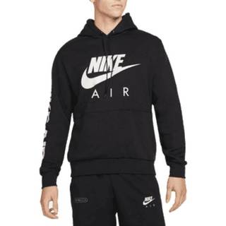 Sweatshirt med hætte Nike Air Brushed-Back dm5202-010 Størrelse S