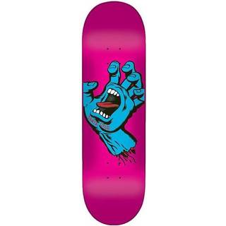 Santa Cruz Screaming Hand Skateboard Deck (Pink)