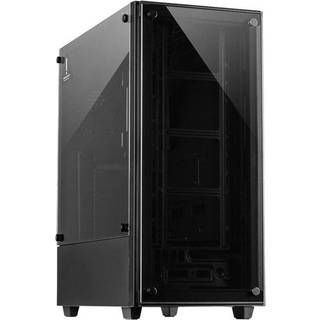 Inter-Tech C-303 Mirror - Kabinet - Tower - Sort
