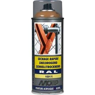 Spraymaling RAL 1011 Høj Glans BrunBeige Motip 07054 400ML