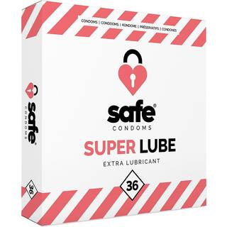Safe Super Lube Condoms 36 pcs.