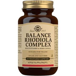 Solgar Balance Rhodiola Complex, 60 kapsler