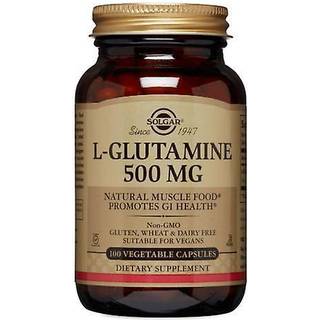 Solgar - L-Glutamin 500 mg, 100 kapsler