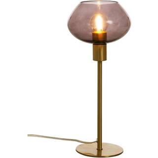 Aneta Bell sort/hvid bordlampe