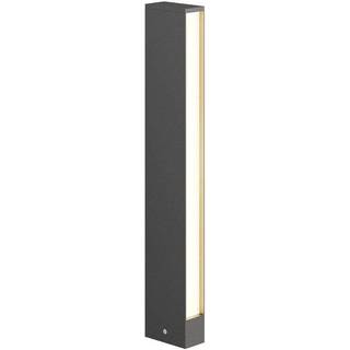 Lucande LED-gadelampe Lirka, 2 lyskilder, grå, metal, 60 cm